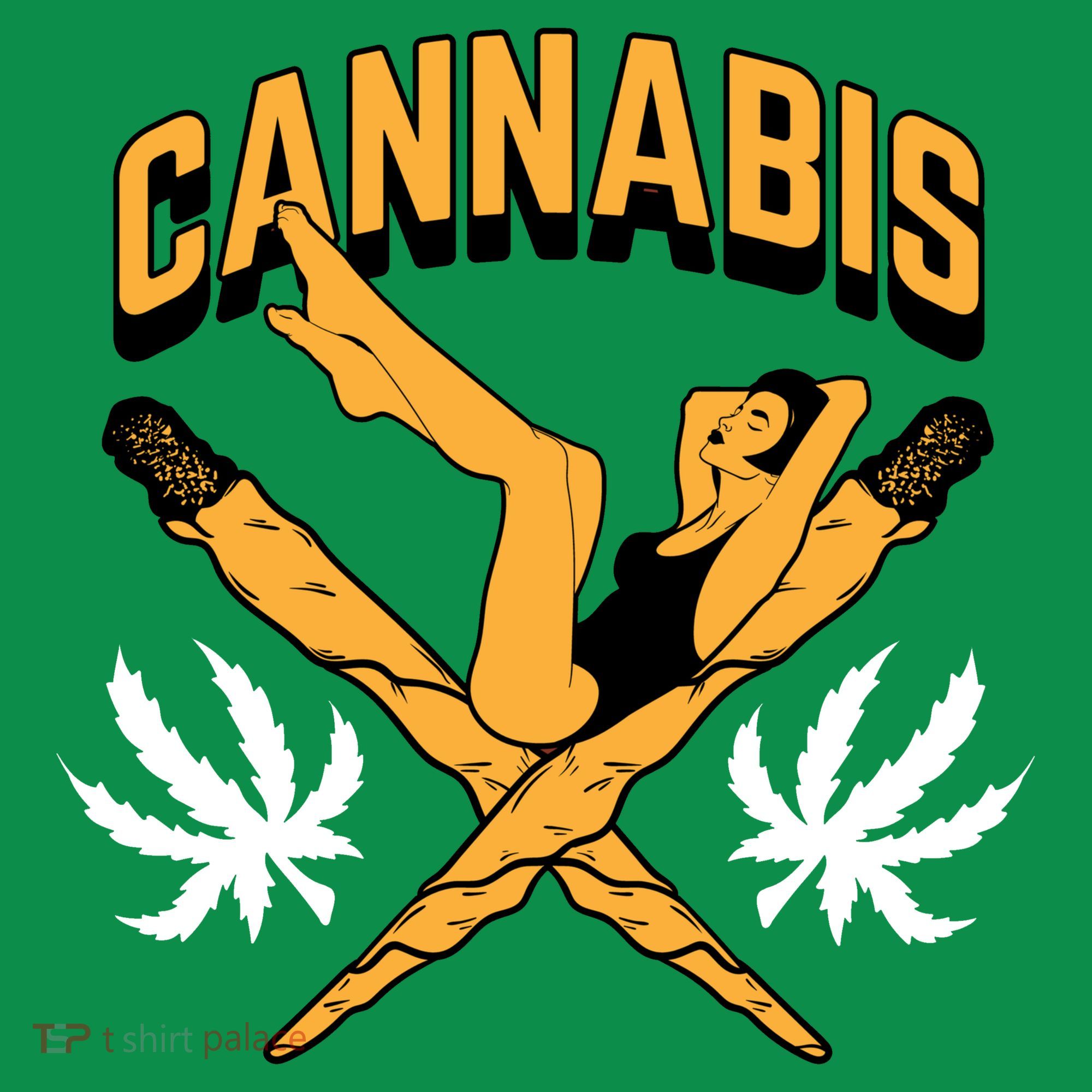 Cannabis Marijuana Joint Hammock Kids Sweatshirt