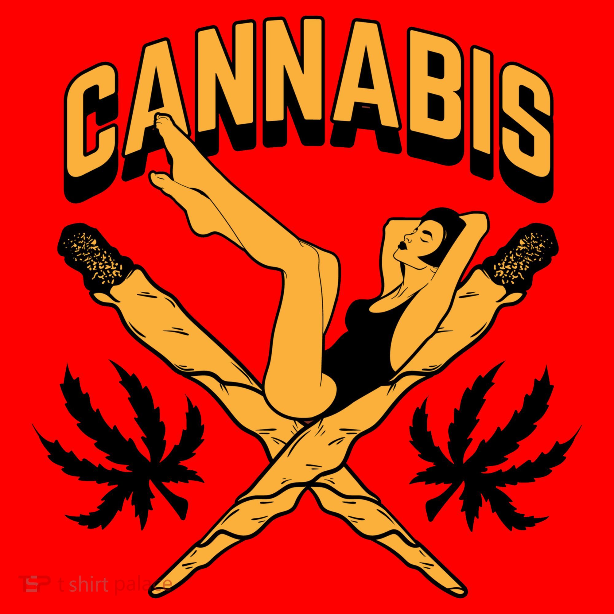 Cannabis Marijuana Joint Hammock Santa Hat