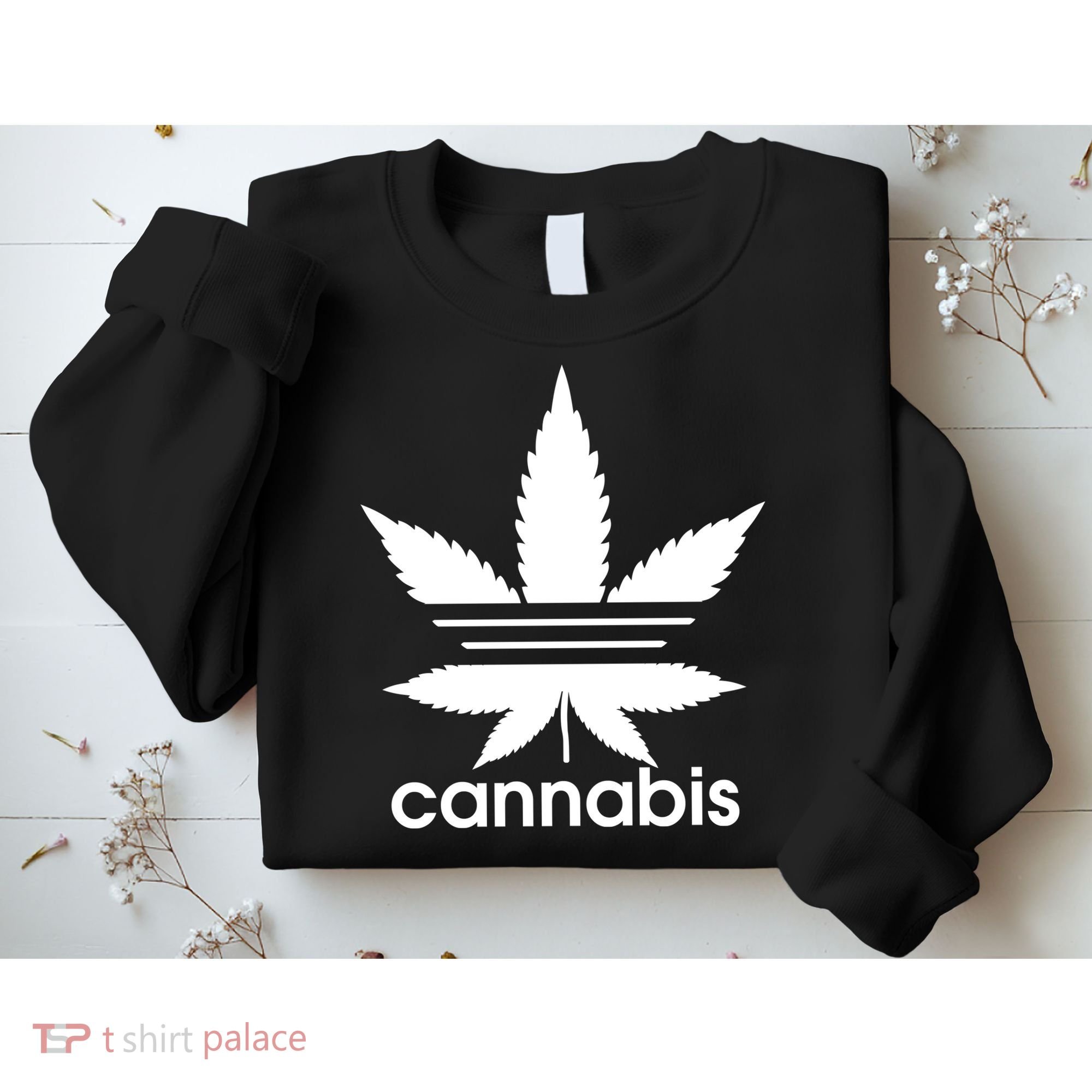 Cannabis Sports Logo Sweatshirt