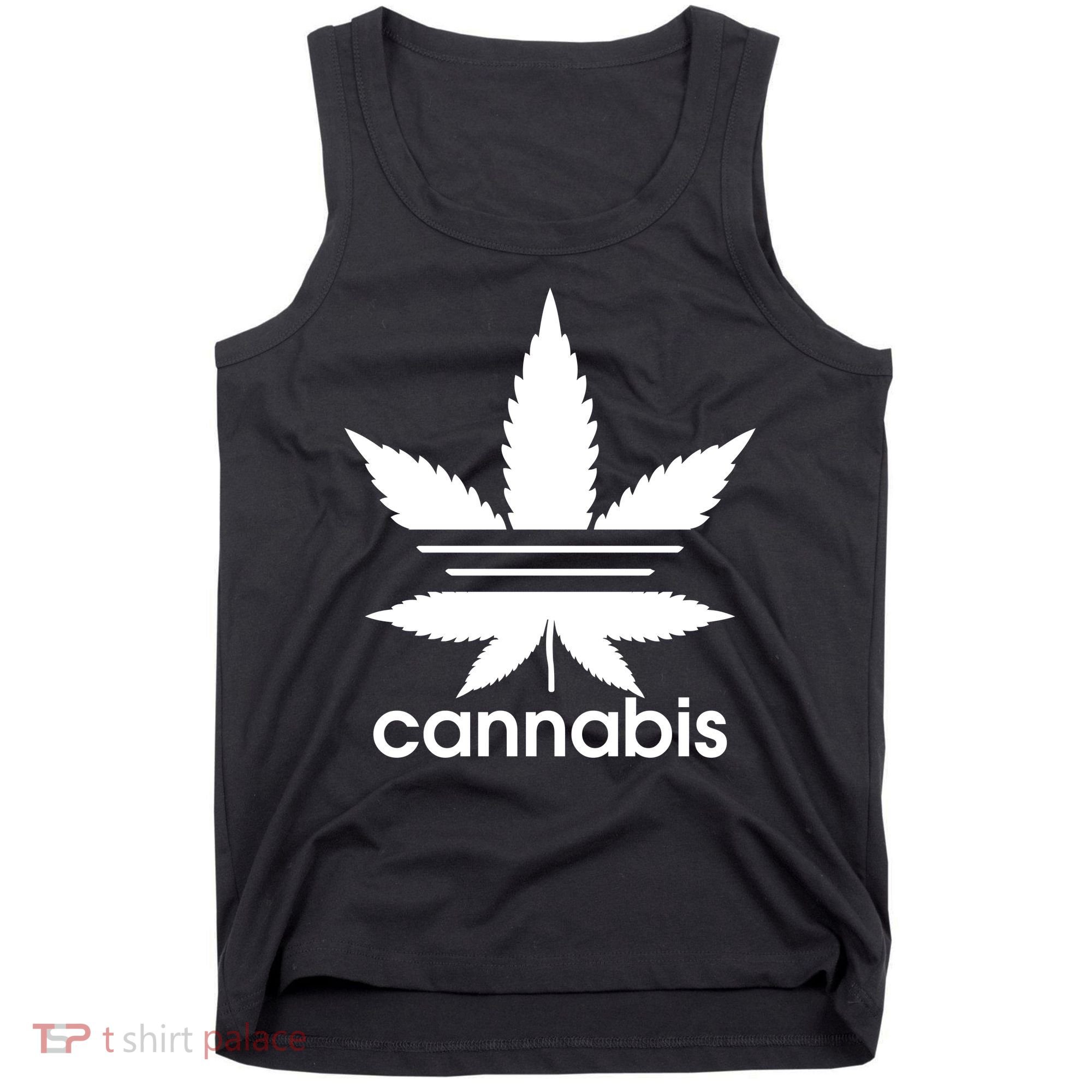 Cannabis Sports Logo Tank Top