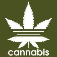 Cannabis Sports Logo Long Sleeve Shirt thumb 2