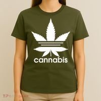 Cannabis Sports Logo T-Shirt thumb 4