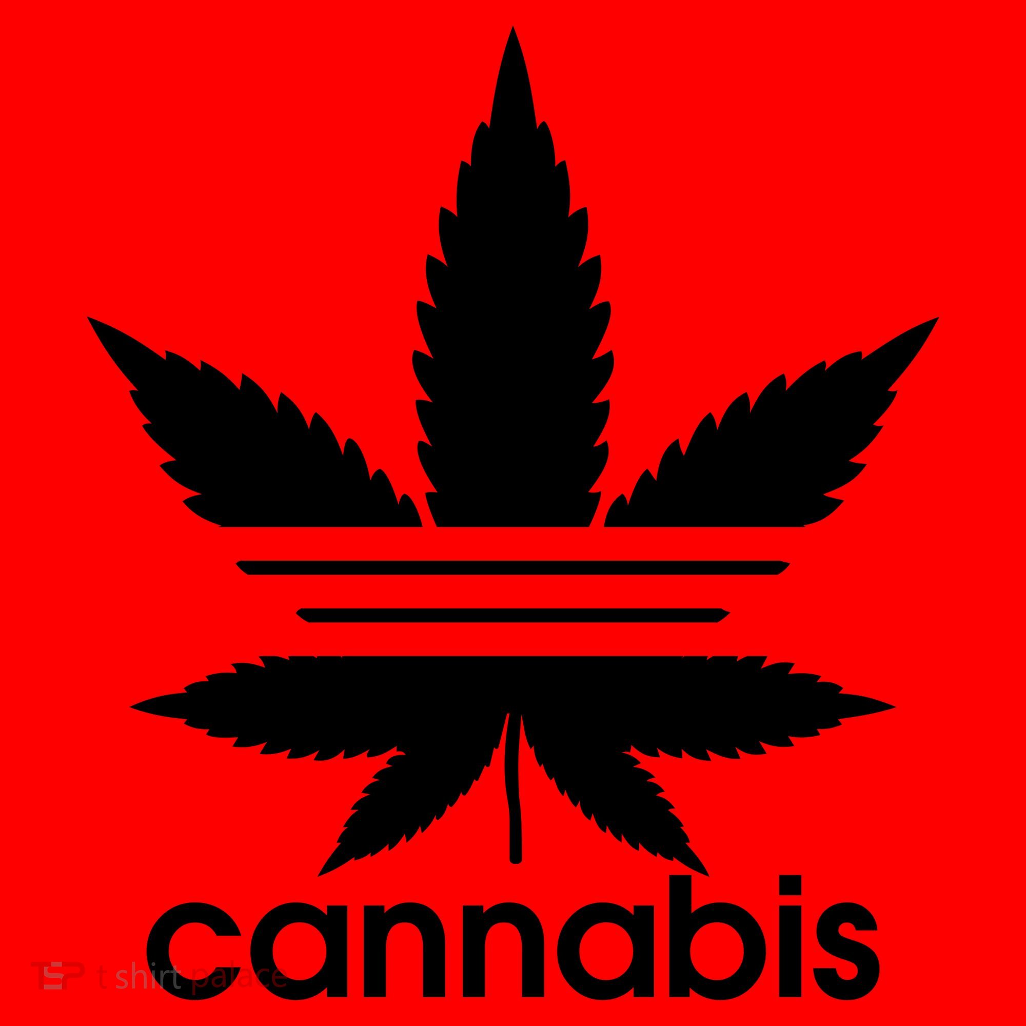 Cannabis Sports Logo Santa Hat