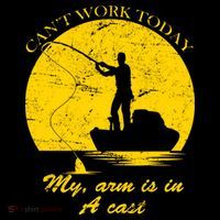 Can't Come Into Work Today My Arm Is In A Cast Backpack thumb 2