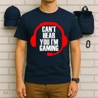 Can't Hear You I'm Gaming T-Shirt thumb 6