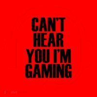 Can't Hear You I'm Gaming Santa Hat thumb 1
