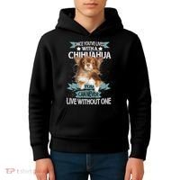 Can't Live Without A Chihuahua Kids Hoodie thumb 4