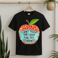 Can't Mask The Love For My Students T-Shirt thumb 2