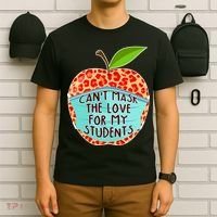 Can't Mask The Love For My Students T-Shirt thumb 6