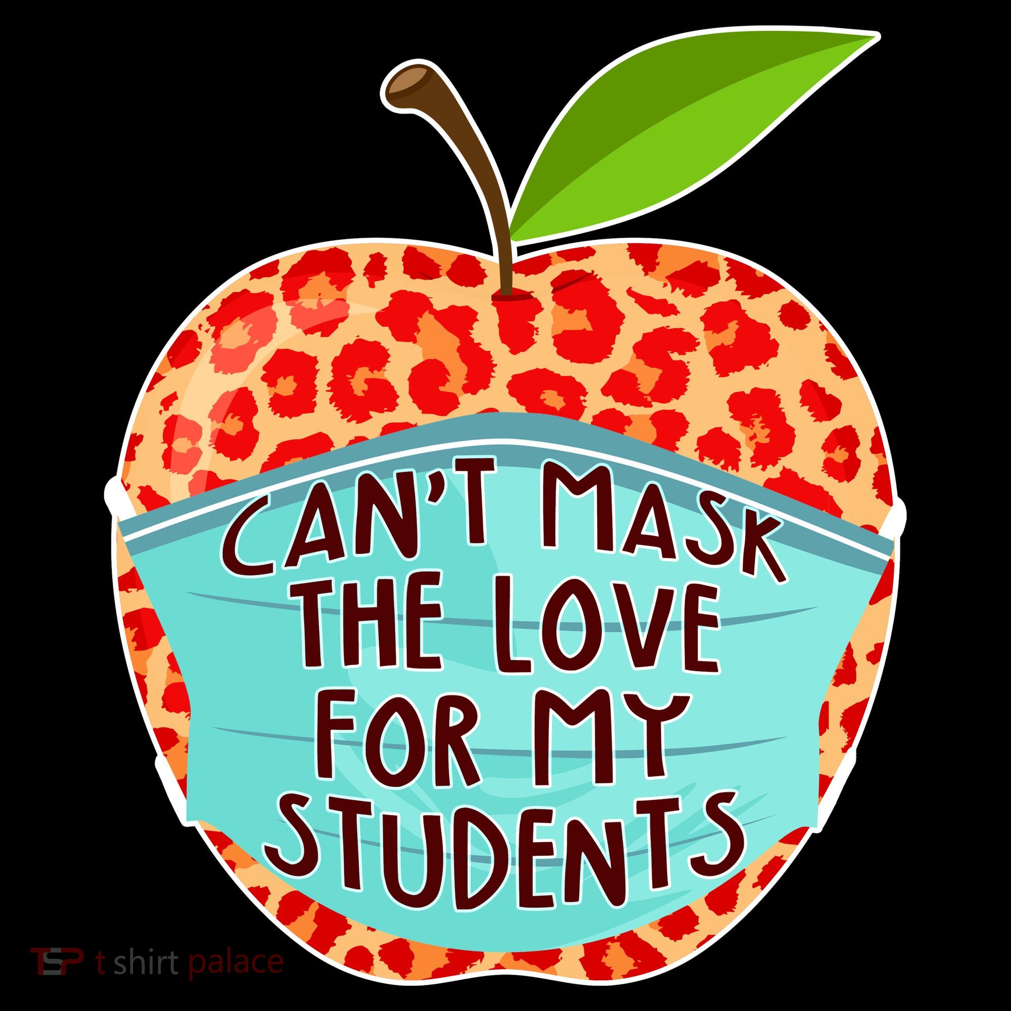 Can't Mask The Love For My Students Button