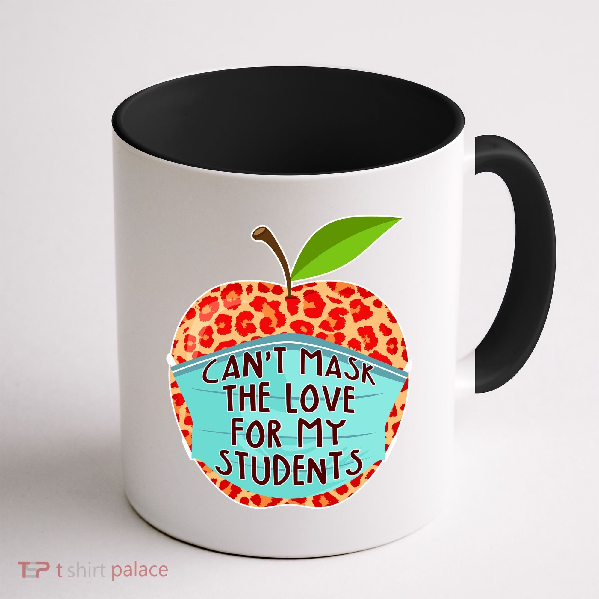 Can't Mask The Love For My Students Coffee Mug