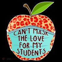 Can't Mask The Love For My Students Coffee Mug thumb 5