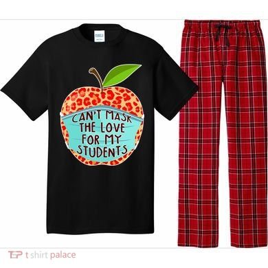 Can't Mask The Love For My Students Pajama Set