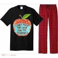 Can't Mask The Love For My Students Pajama Set thumb 0