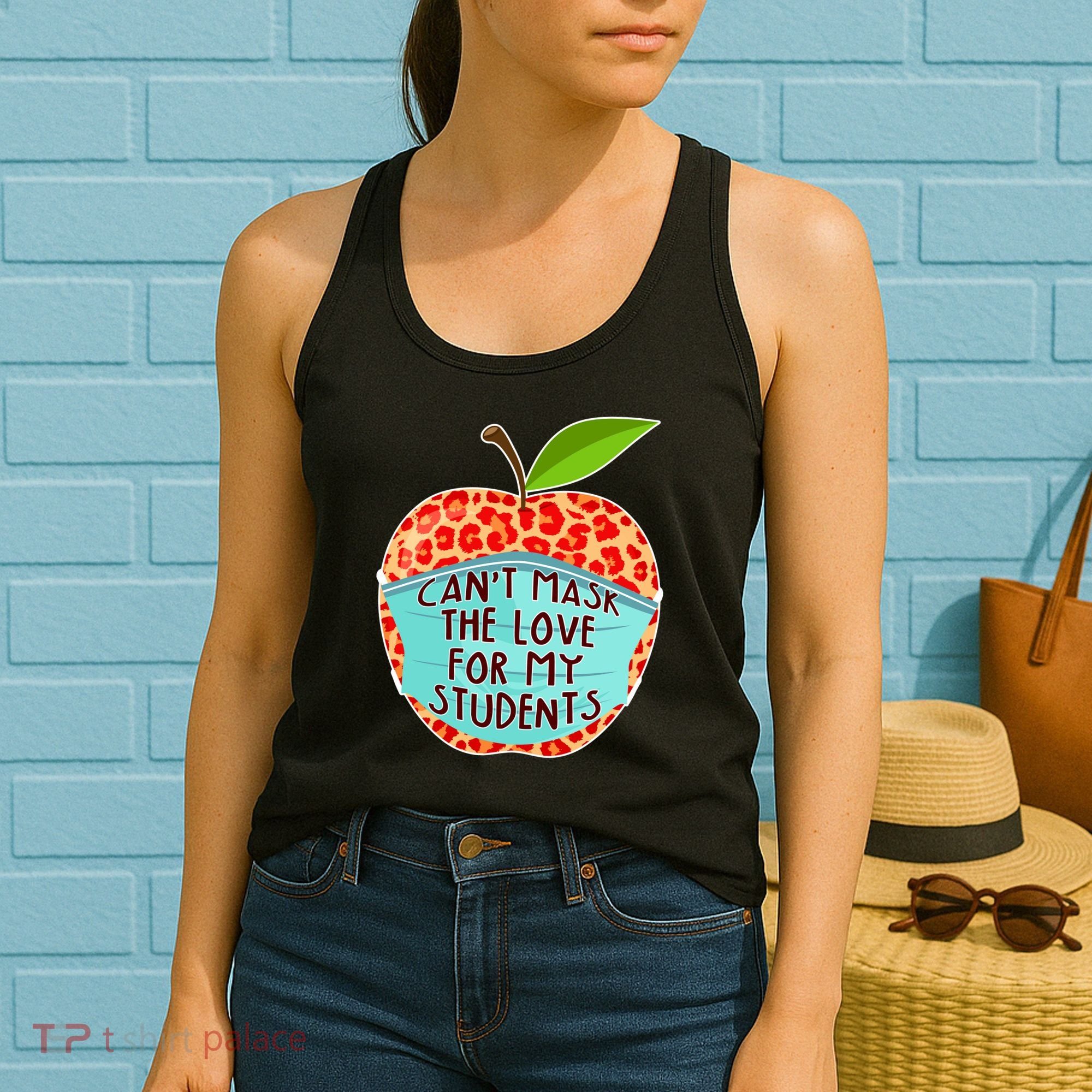 Can't Mask The Love For My Students Women's Tank Top