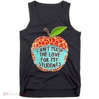 Can't Mask The Love For My Students Tank Top thumb 0