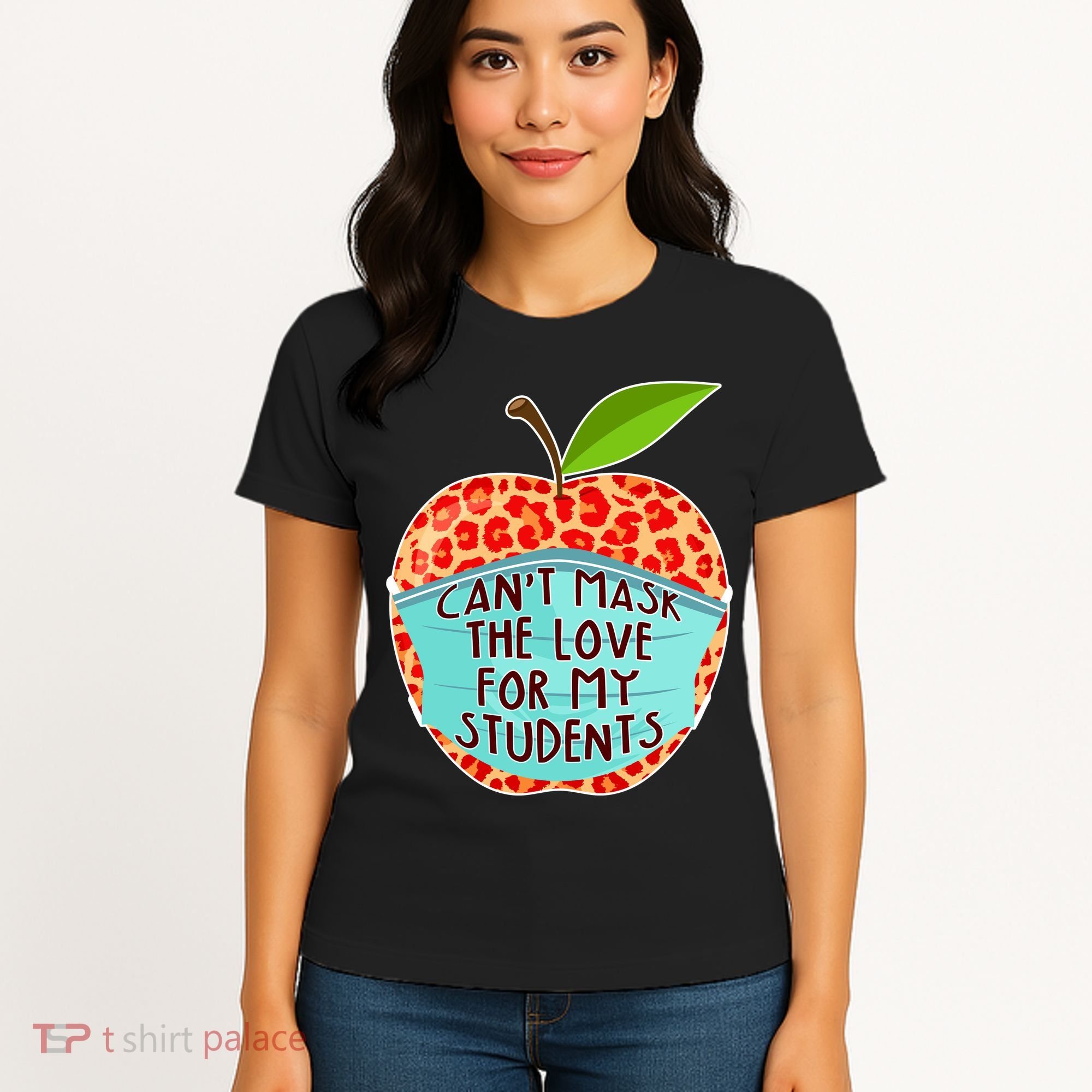 Can't Mask The Love For My Students Women's T-Shirt