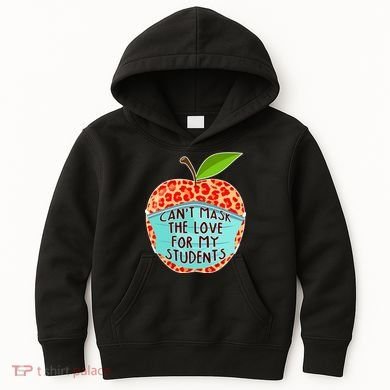 Can't Mask The Love For My Students Kids Hoodie
