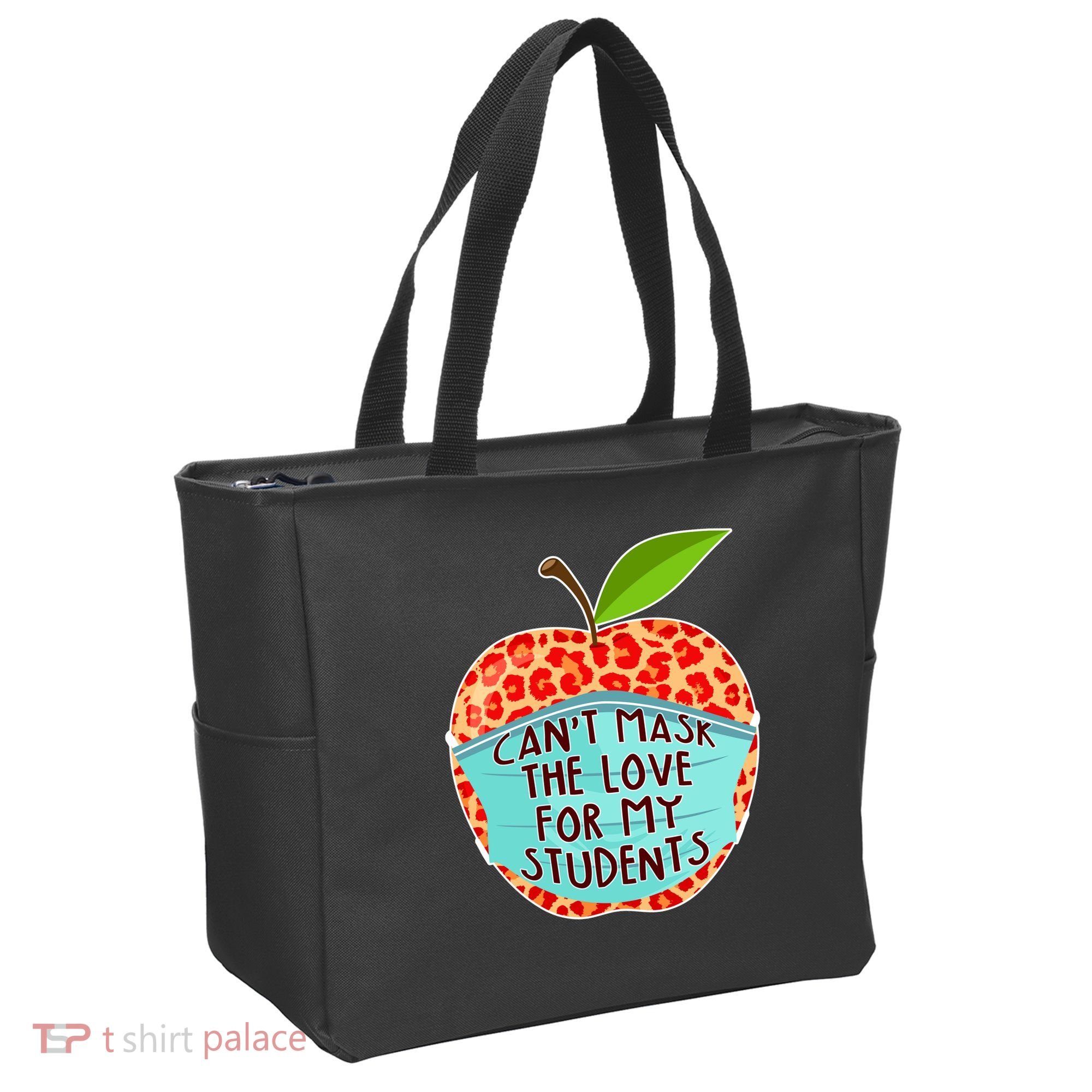 Can't Mask The Love For My Students Tote Bag