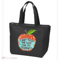 Can't Mask The Love For My Students Tote Bag thumb 3