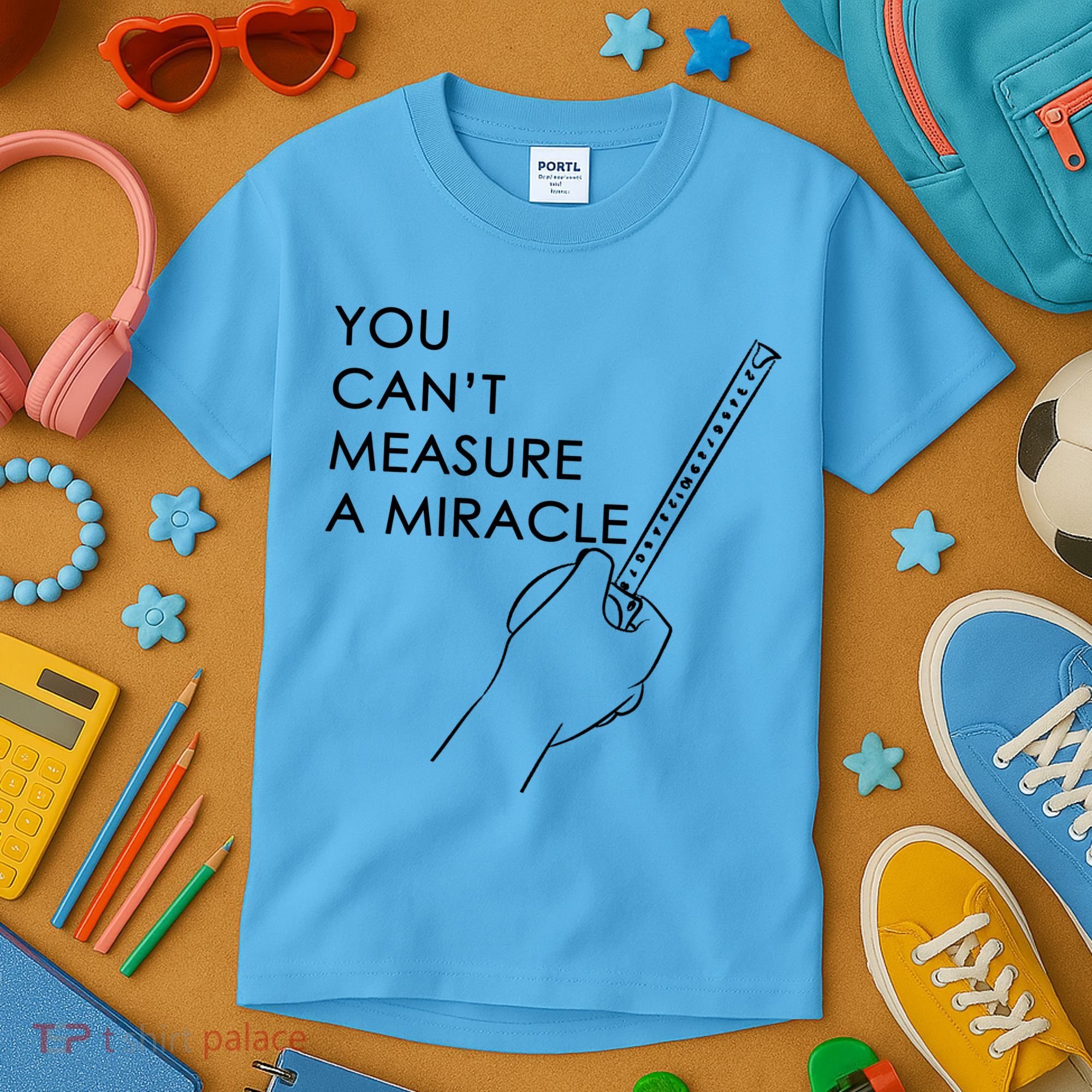 Can't Measure A Miracle Kids T-Shirt