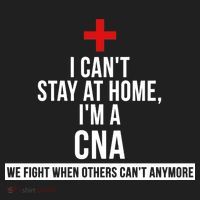 Can't Stay At Home CNA We Fight When Others Can't Women's Sweatshirt thumb 2