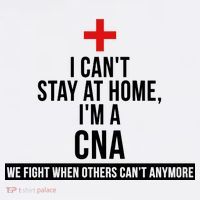 Can't Stay At Home CNA We Fight When Others Can't Hat thumb 2