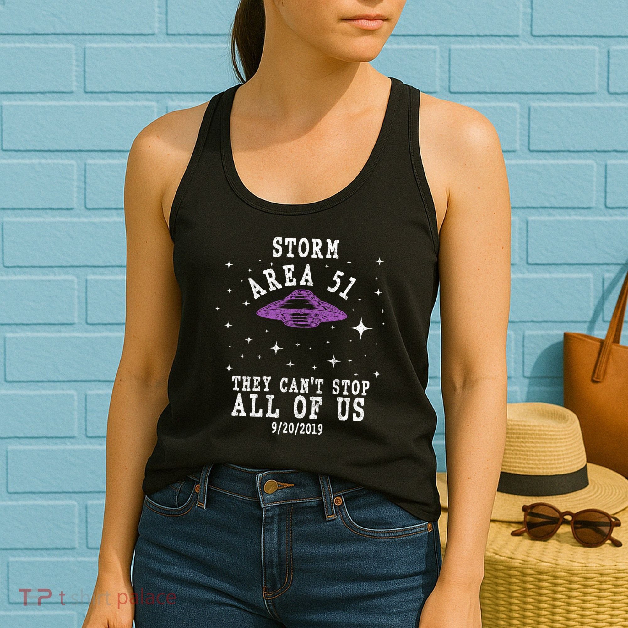 Cant Stop Us All Storm Area 51 Women's Tank Top