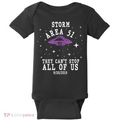 Cant Stop Us All Storm Area 51 Baby Bodysuit