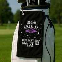 Cant Stop Us All Storm Area 51 Golf Towel thumb 2