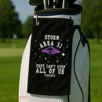 Cant Stop Us All Storm Area 51 Golf Towel thumb 2