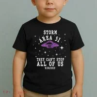 Cant Stop Us All Storm Area 51 Toddler T-Shirt thumb 2
