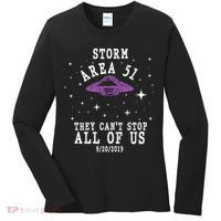 Cant Stop Us All Storm Area 51 Women's Long Sleeve Shirt thumb 0