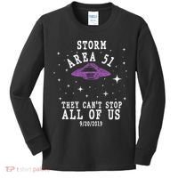 Cant Stop Us All Storm Area 51 Kids Long Sleeve Shirt thumb 0