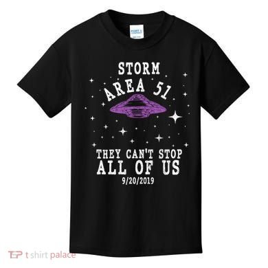 Cant Stop Us All Storm Area 51 Kids T-Shirt