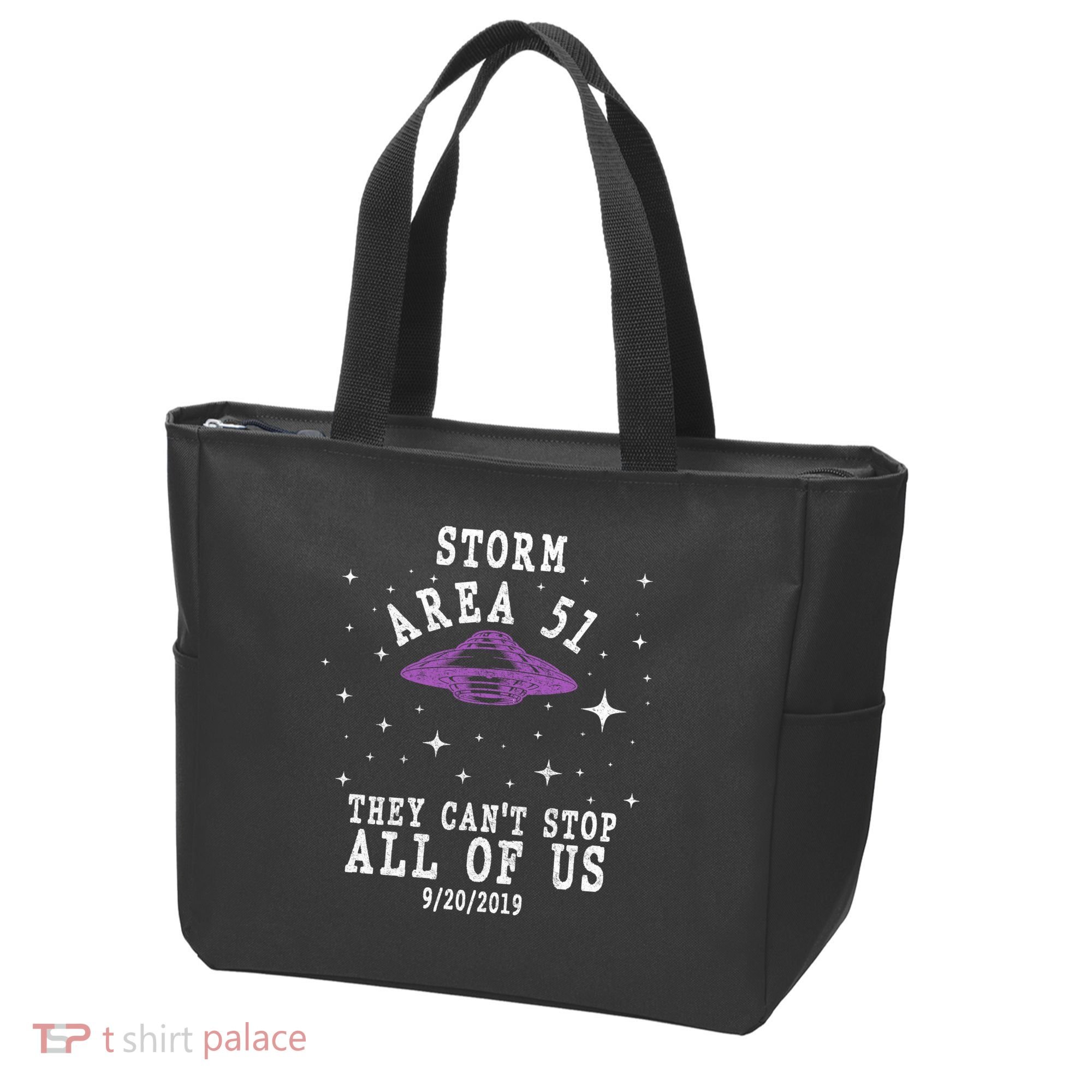 Cant Stop Us All Storm Area 51 Tote Bag