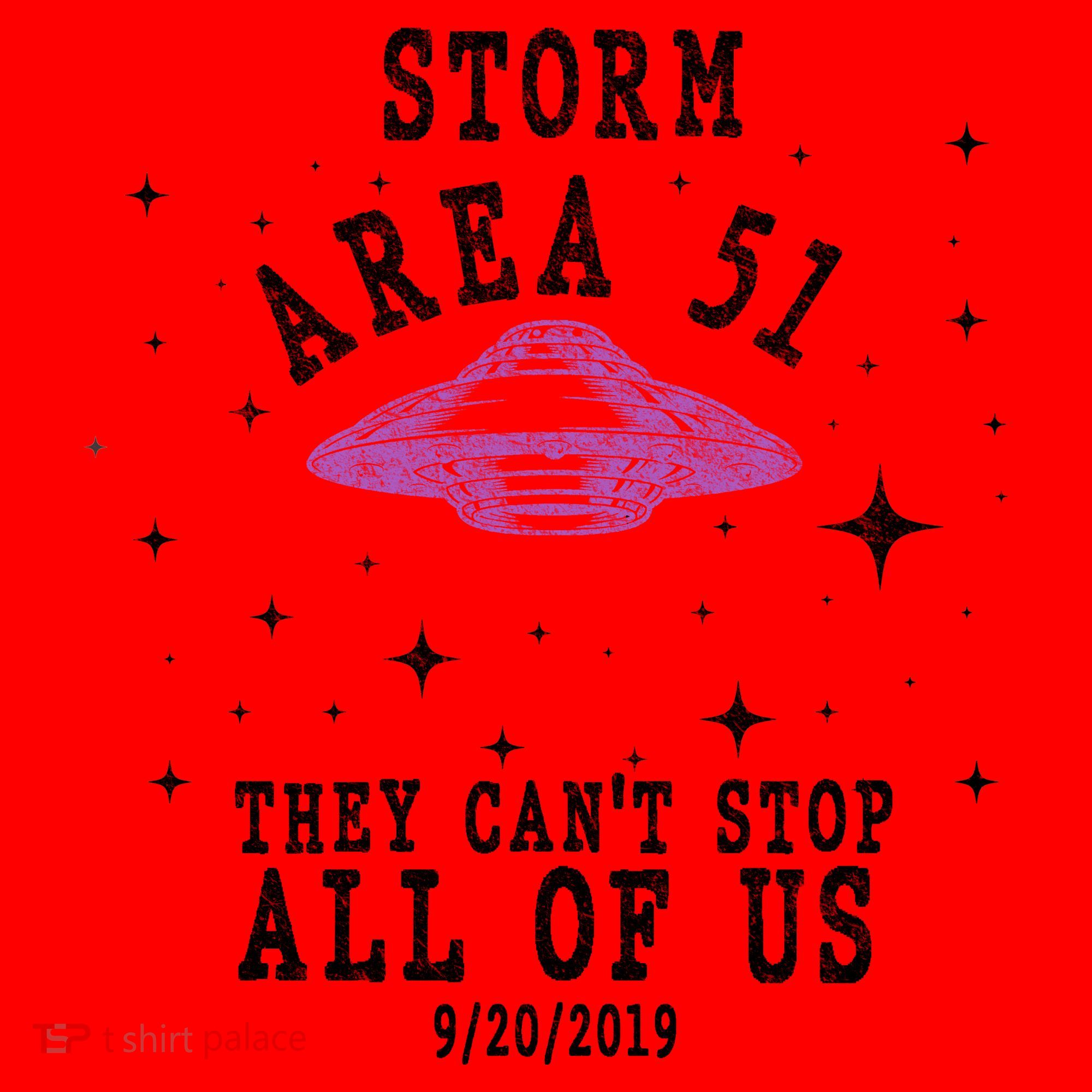 Cant Stop Us All Storm Area 51 Santa Hat