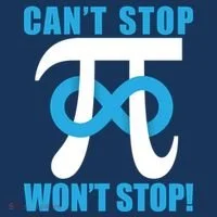 Can't Stop Won't Stop! Pi Day Infinity Math Geek Logo Toddler Hoodie thumb 2