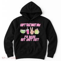 Can't Talk Right Now I'm Doing Hot Aunt Shit Babysitting Hoodie thumb 0