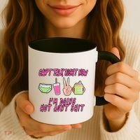 Can't Talk Right Now I'm Doing Hot Aunt Shit Babysitting Coffee Mug thumb 3