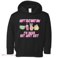 Can't Talk Right Now I'm Doing Hot Aunt Shit Babysitting Toddler Hoodie thumb 0