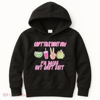 Can't Talk Right Now I'm Doing Hot Aunt Shit Babysitting Kids Hoodie thumb 0