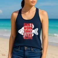 Can't Work Today I Feel Crappie Women's Tank Top thumb 2