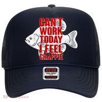 Can't Work Today I Feel Crappie Hat thumb 0