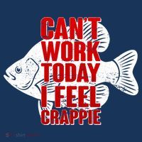 Can't Work Today I Feel Crappie Hat thumb 2
