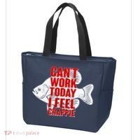 Can't Work Today I Feel Crappie Tote Bag thumb 3