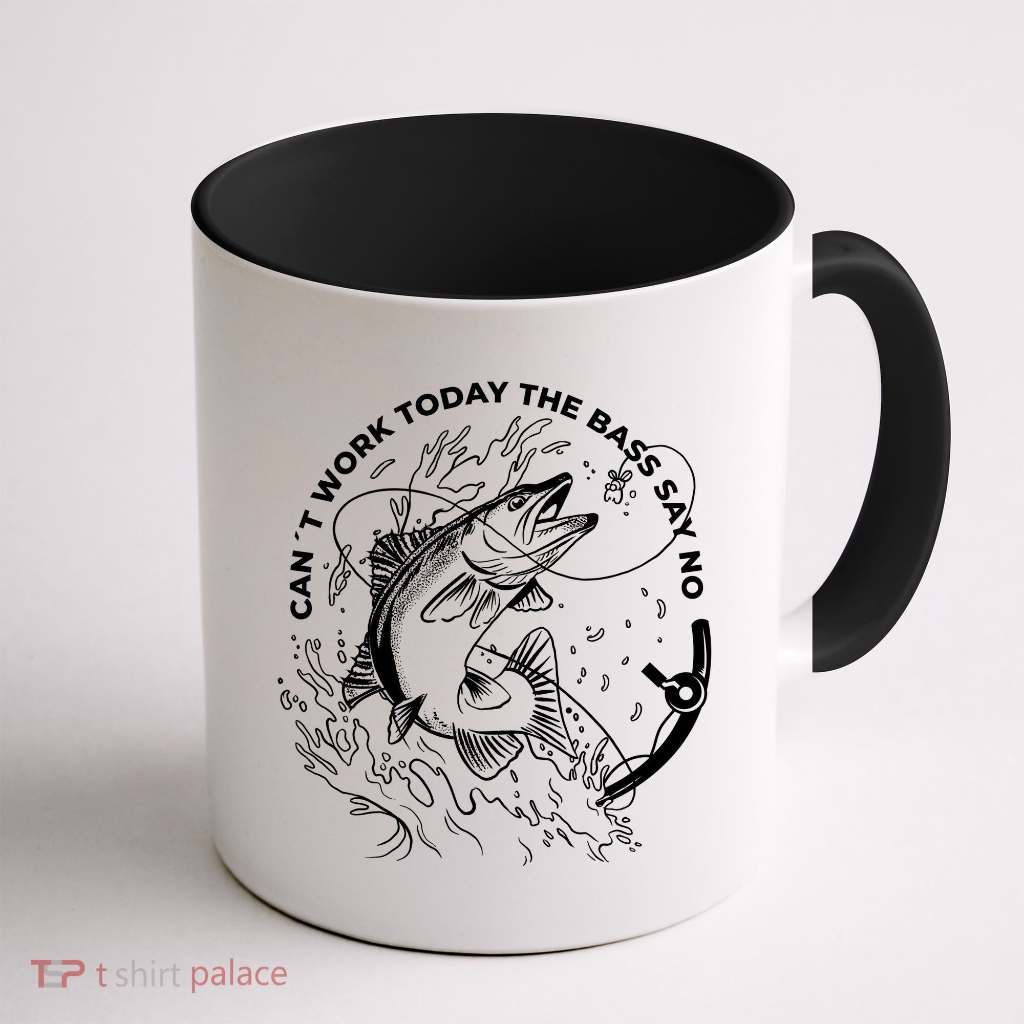 Can't Work Today The Bass Say No Coffee Mug