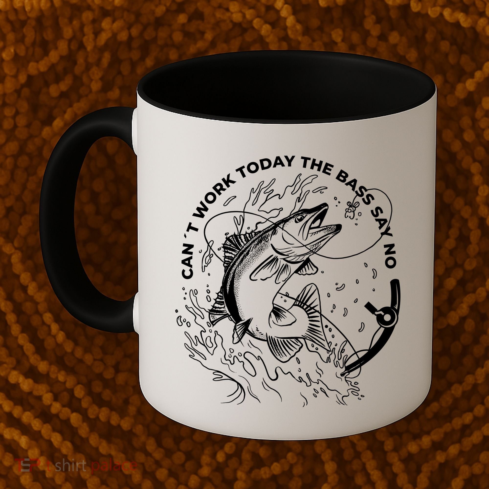 Can't Work Today The Bass Say No Coffee Mug