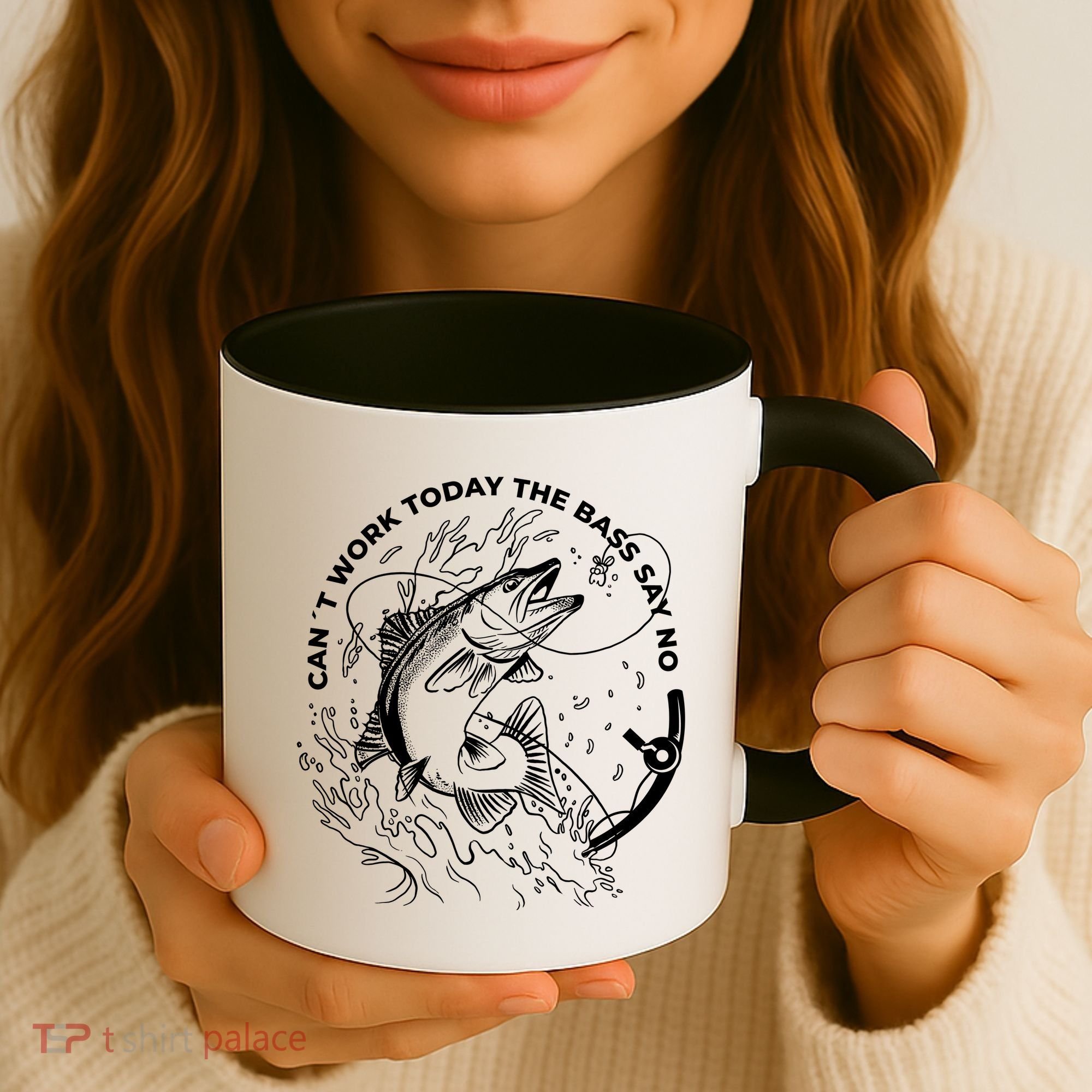 Can't Work Today The Bass Say No Coffee Mug