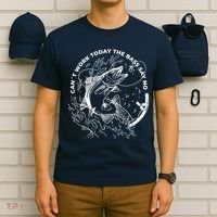Can't Work Today The Bass Say No T-Shirt thumb 6